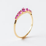 Barbed Ruby Lina Ring