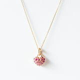 Tough Love Ruby Heart Charm