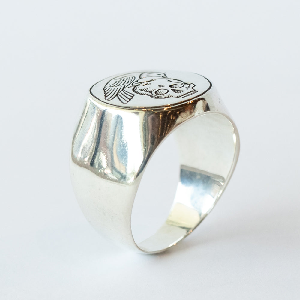 All Men Must Die Signet Ring
