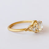 Wood Nymph Faye Three-Stone Diamond Ring