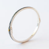 Adam 2.5mm Black Diamond Bangle