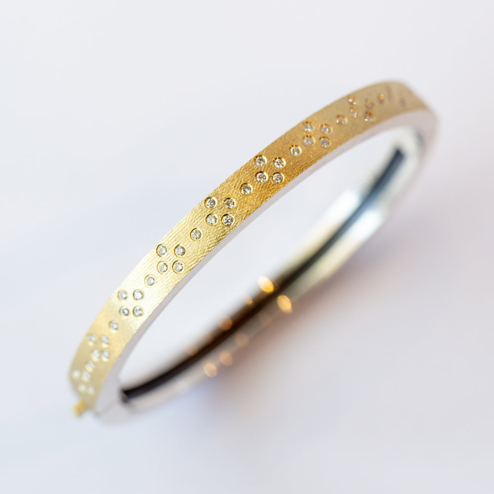 Daphnie 6mm Diamond Bangle