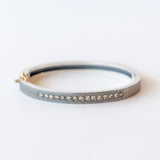 Linea 6mm Champagne Diamond Bangle