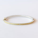 Olly Lux 2.5mm Diamond Bangle