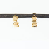Golden Stacker Mini Hoop Earrings