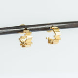 Golden Stacker Mini Hoop Earrings