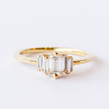 Baguette Diamond Engagement Ring