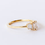 Baguette Diamond Engagement Ring