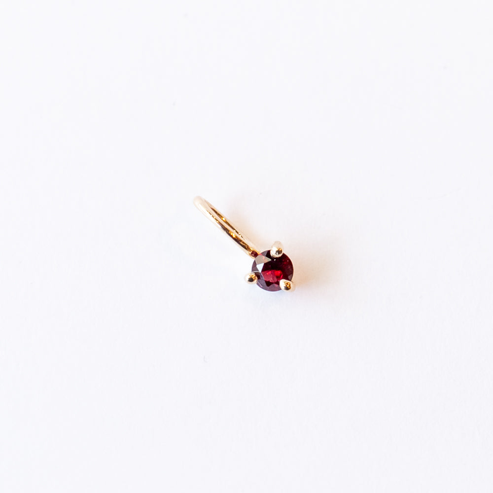 January Garnet Origin Charm
