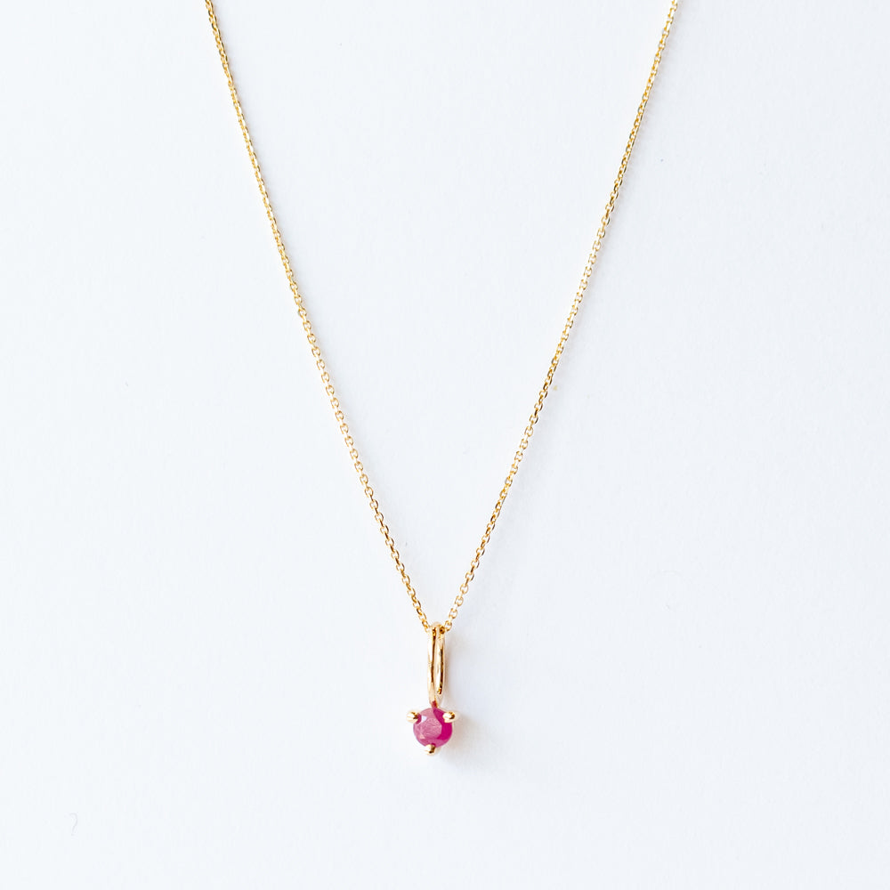 July Ruby Origin Charm