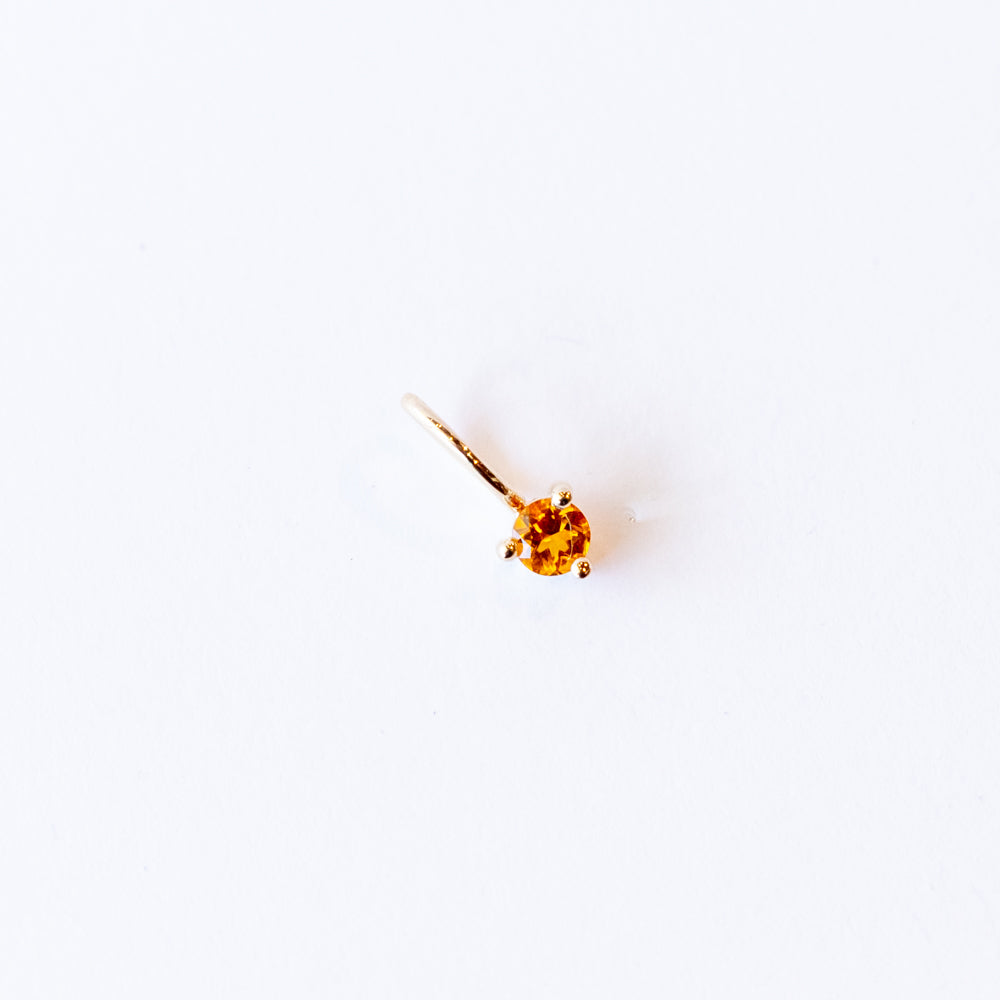November Citrine Origin Charm