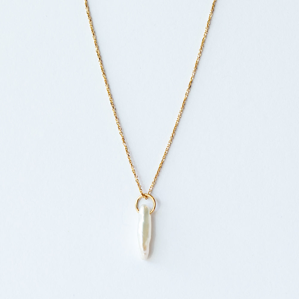 Pearl Charm Necklace
