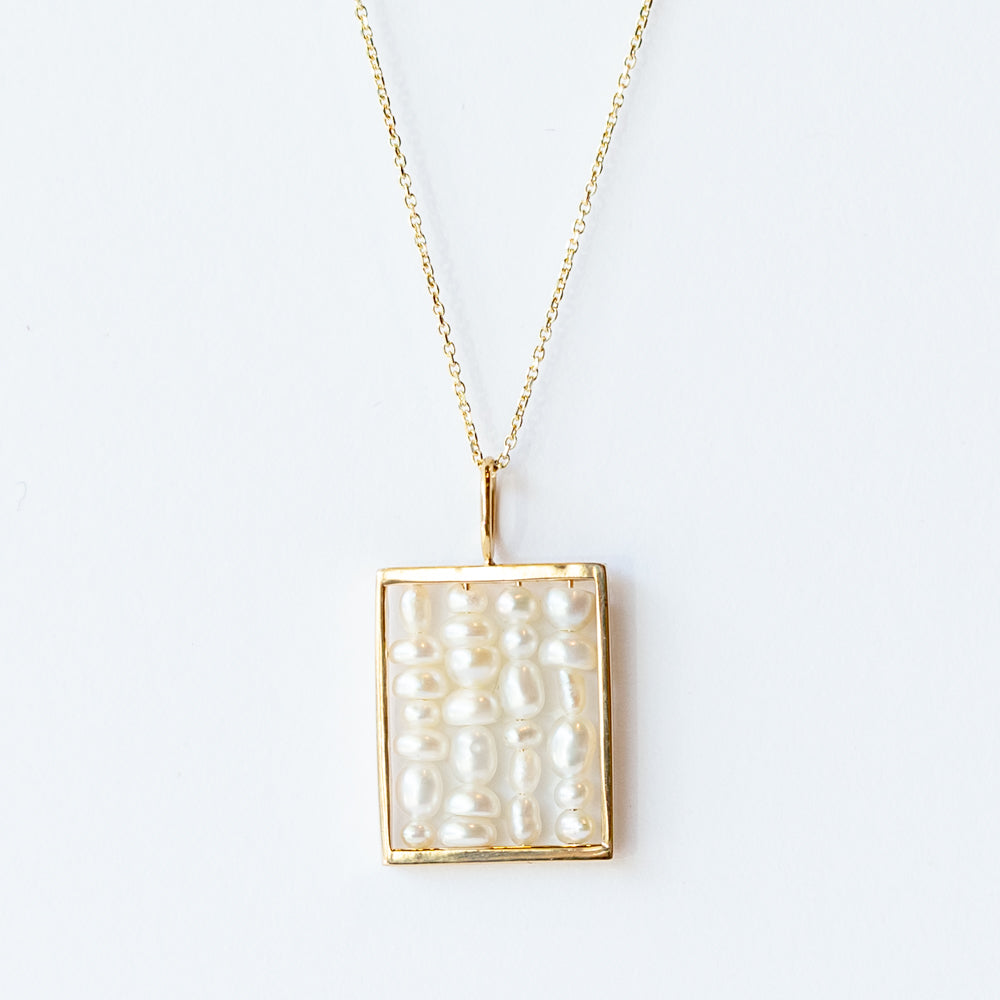 Pearl Small Weaving Necklace