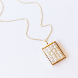 Pearl Small Weaving Necklace