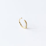 French Pave Diamond Septum Clicker