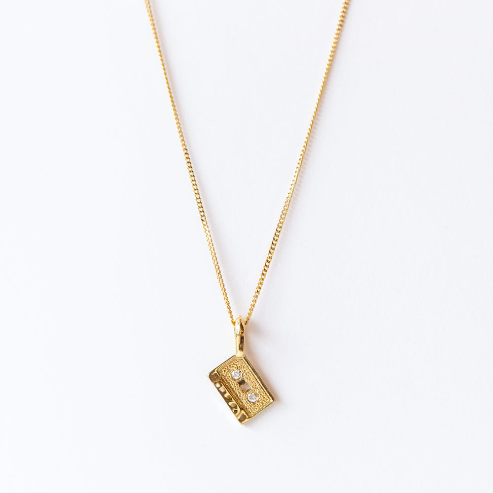 Mini Mixtape Necklace