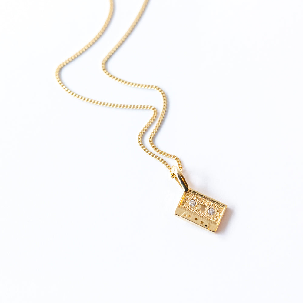 Mini Mixtape Necklace