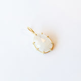 Moonstone Teardrop Basket Pendant