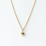 Petite Puffed Heart Charm