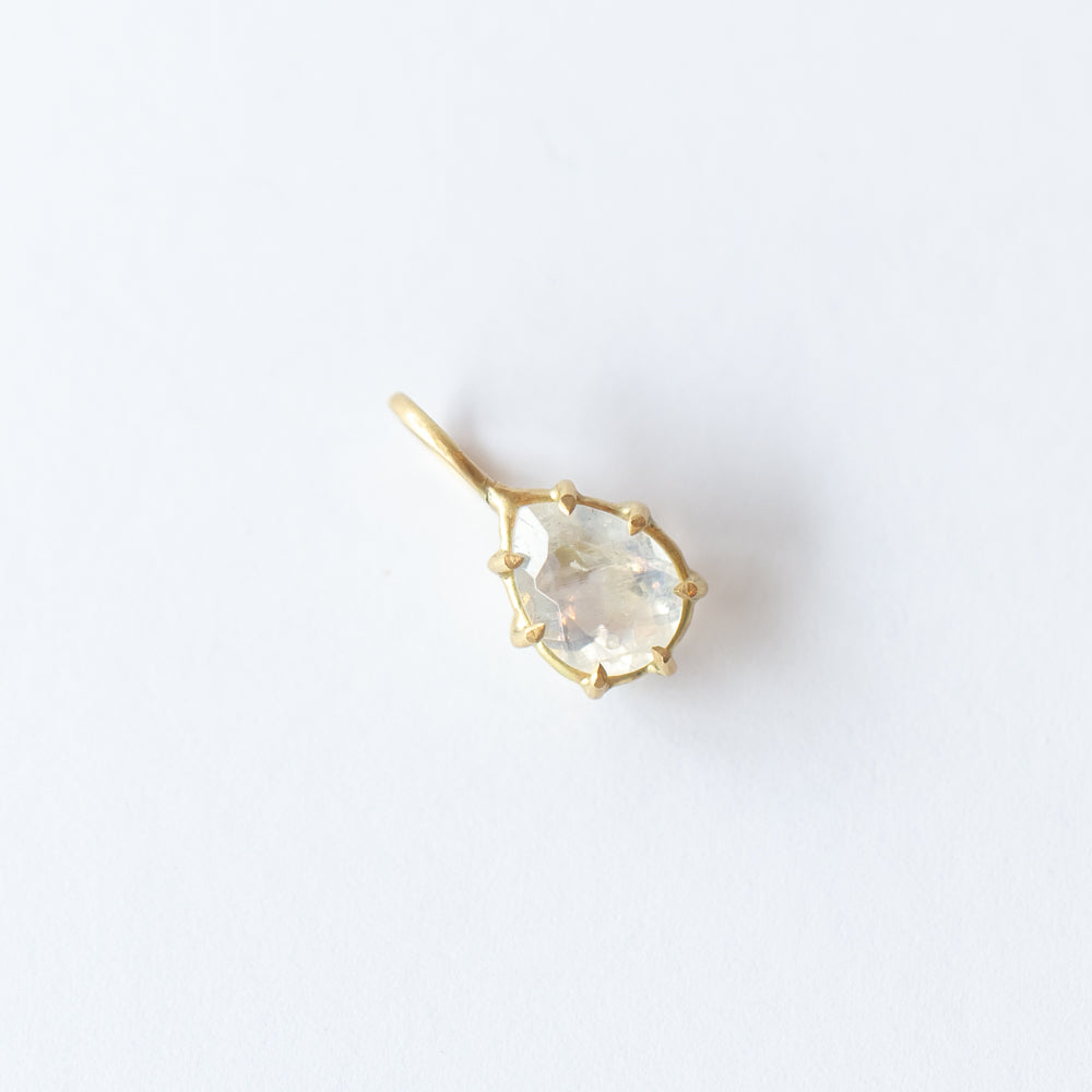 Pear Moostone Basket Charm