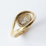 Cascavel Oval Diamond Shaker Ring