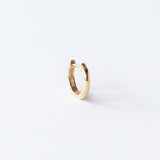 Gold Textured Hoop Earring (Single)