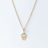 Midi Bitty Skull with Diamond Eyes Charm