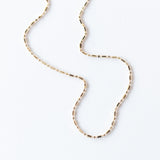 Tube and Bead Chain Necklace