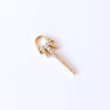 Long Love Explosion Diamond Starburst Earring Charm (Single)