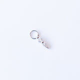 Small Sari Diamond Dagger Earring Charm (Single)