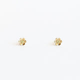 In Bloom Birthstone Stud Earrings, Peridot