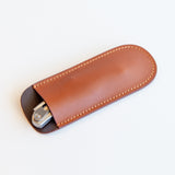 Bone Corkscrew in Leather Pouch
