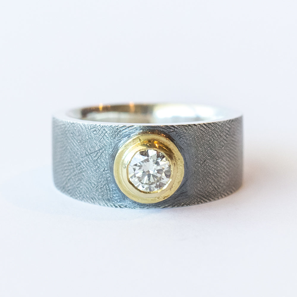 Junia Diamond Solitaire Ring