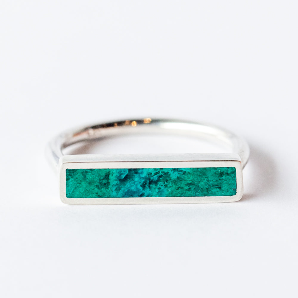 Chrysocolla Stacker Ring