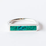 Chrysocolla Stacker Ring