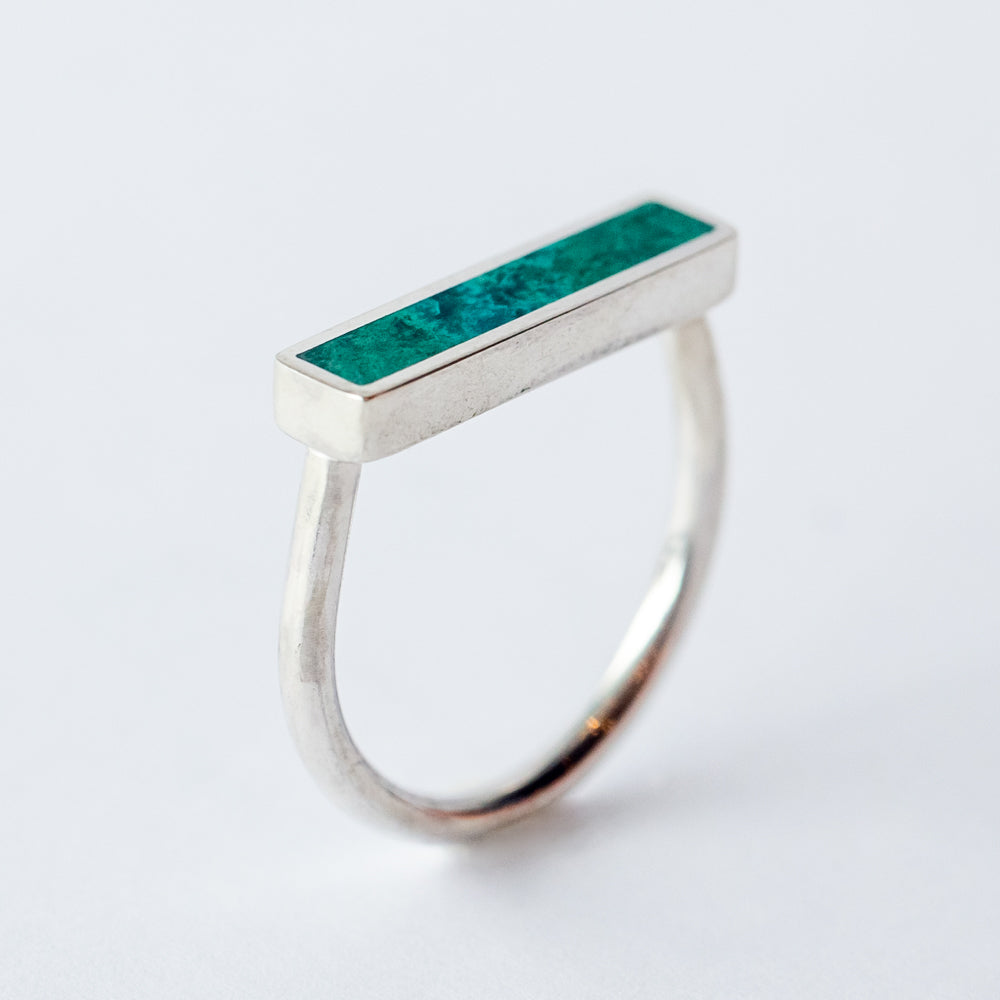 Chrysocolla Stacker Ring