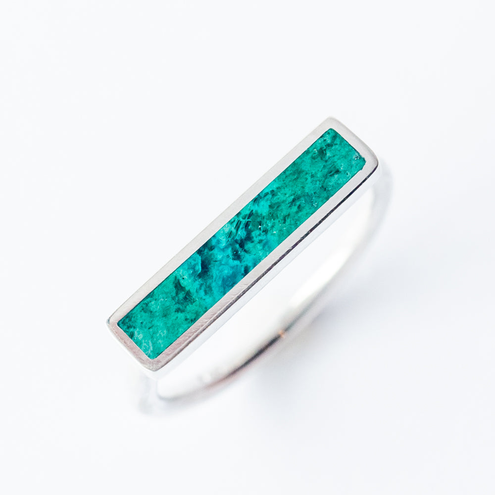 Chrysocolla Stacker Ring