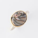 Oval Abalone Ring