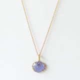 Asymmetrical Tanzanite Charm