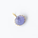 Asymmetrical Tanzanite Charm