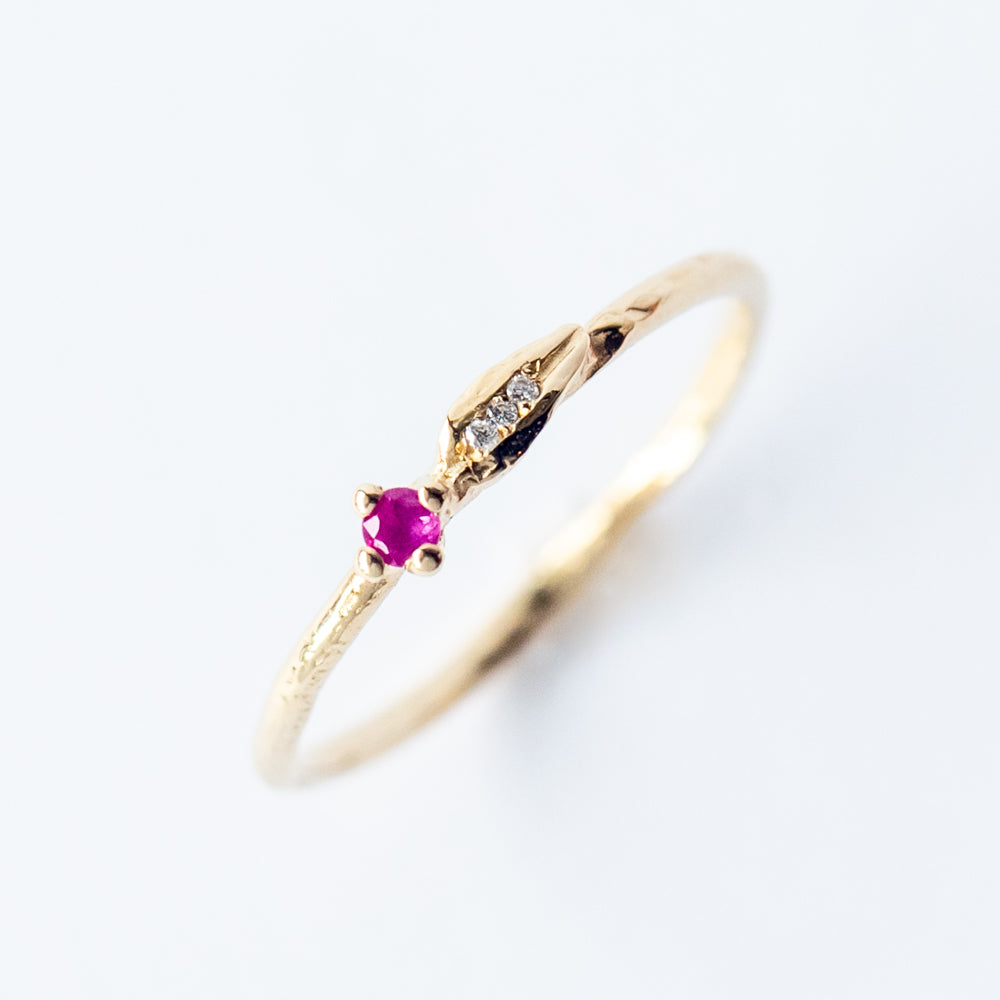 Ruby Sprout Ring