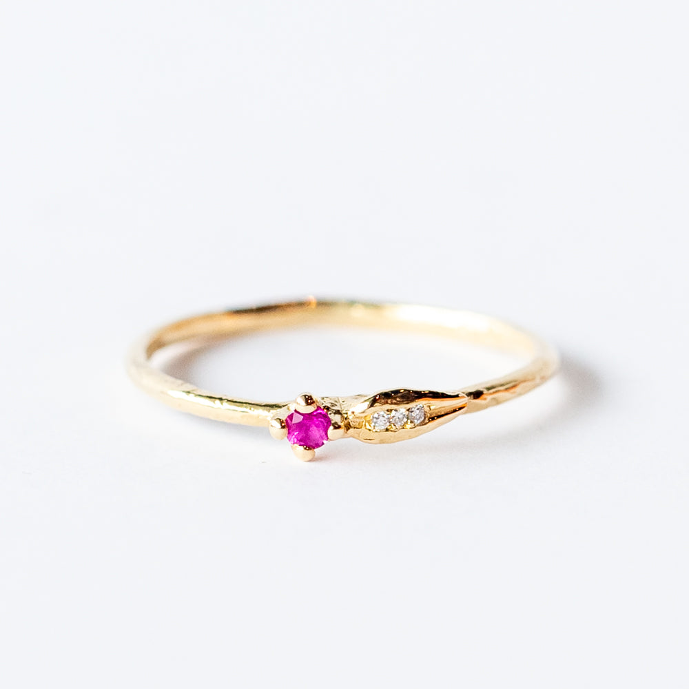 Ruby Sprout Ring