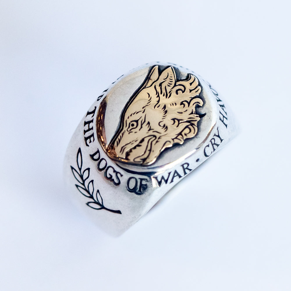 Dogs of War Signet Ring