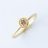 4mm Brown Diamond Kindred Ring