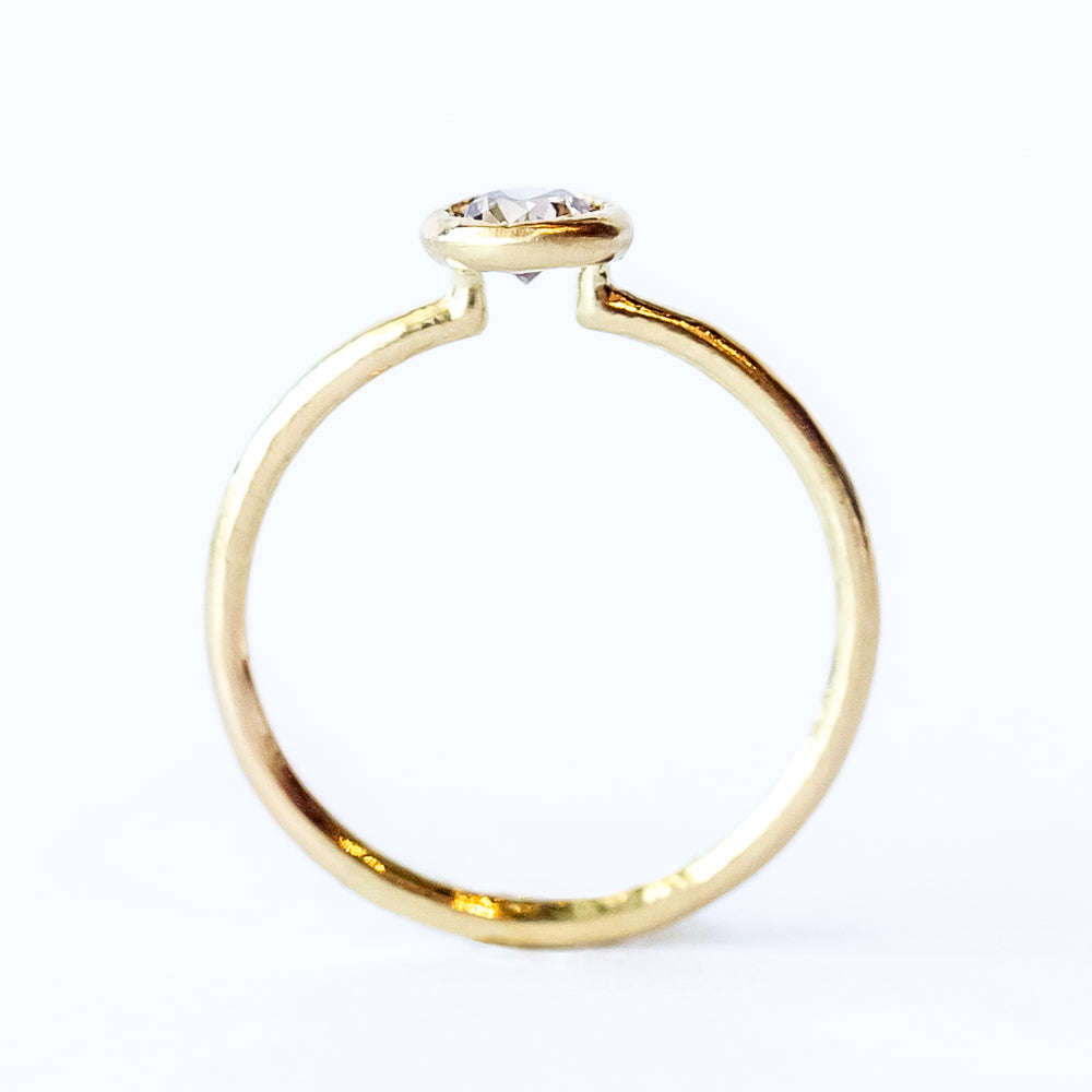 4mm Brown Diamond Kindred Ring