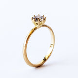 5.6mm Brown Diamond Blooming Ring