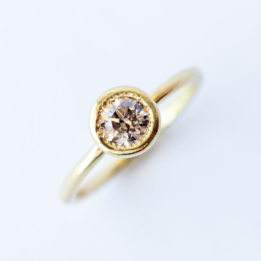 5mm Brown Diamond Kindred Ring