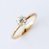 5mm White Diamond Blooming Ring