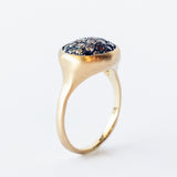 Brown Diamond Galaxy Ring