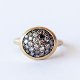 Brown Diamond Galaxy Ring